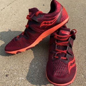 Saucony Women Carrera Cross Country Running Spikes